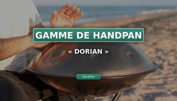 Dorian-skalan på handpan