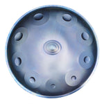 Handpan, gamme e equinoxe, hexatonique mineur, frequence 432hz, frequence 440hz, hang drum, hang, bleu